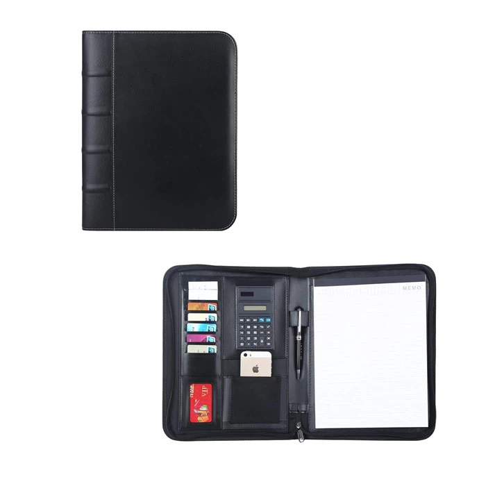 Business Mens A4 PU Leather File Folder