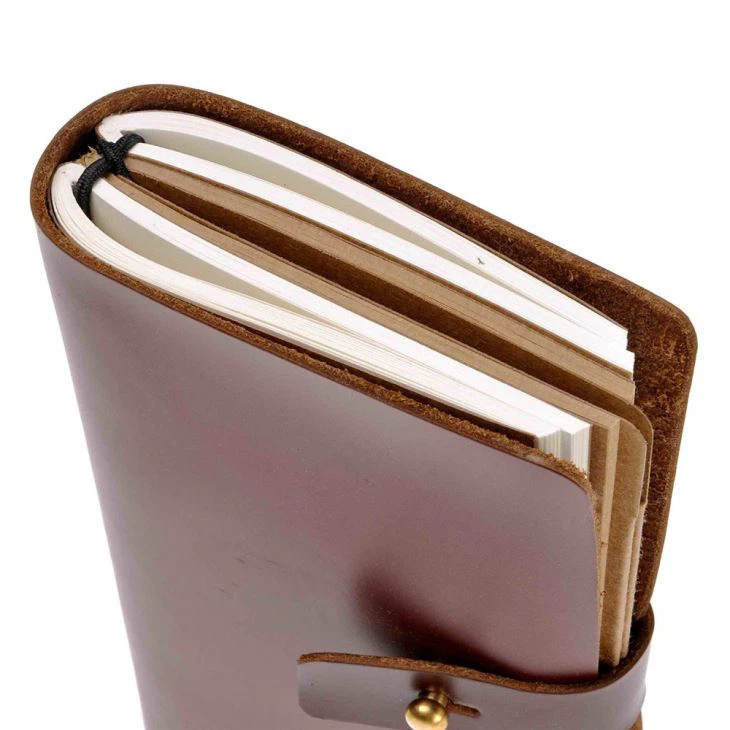 Dark Color A6 Leather Notebook Cover Dark Color A6 Leather Notebook Cover
