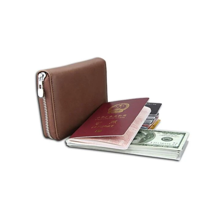 Travel Card Wallet Leather