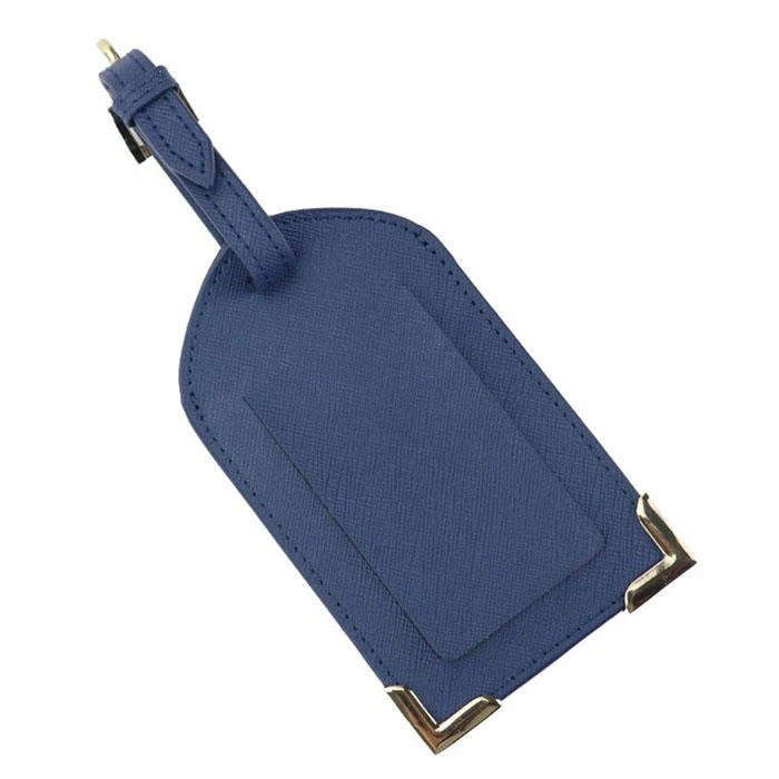 Saffiano Leather Luggage Tags