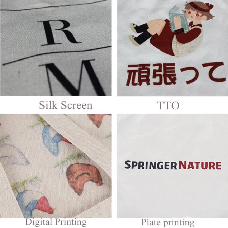 Personalized Printing Canvas Tote