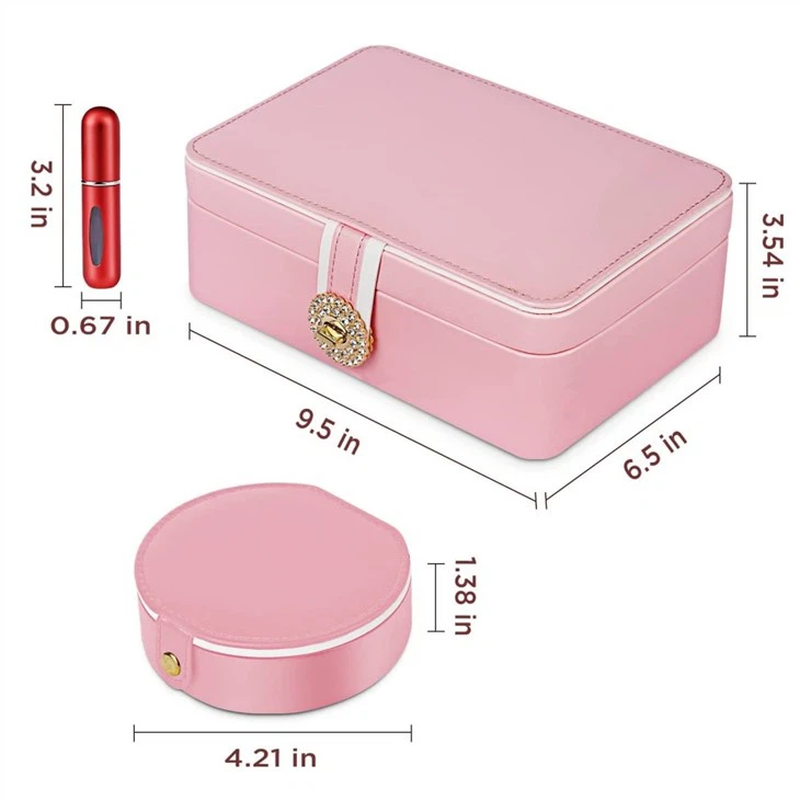 Built-mirror Jewelry Organizer