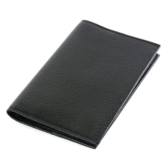 Black Leather Passport holder