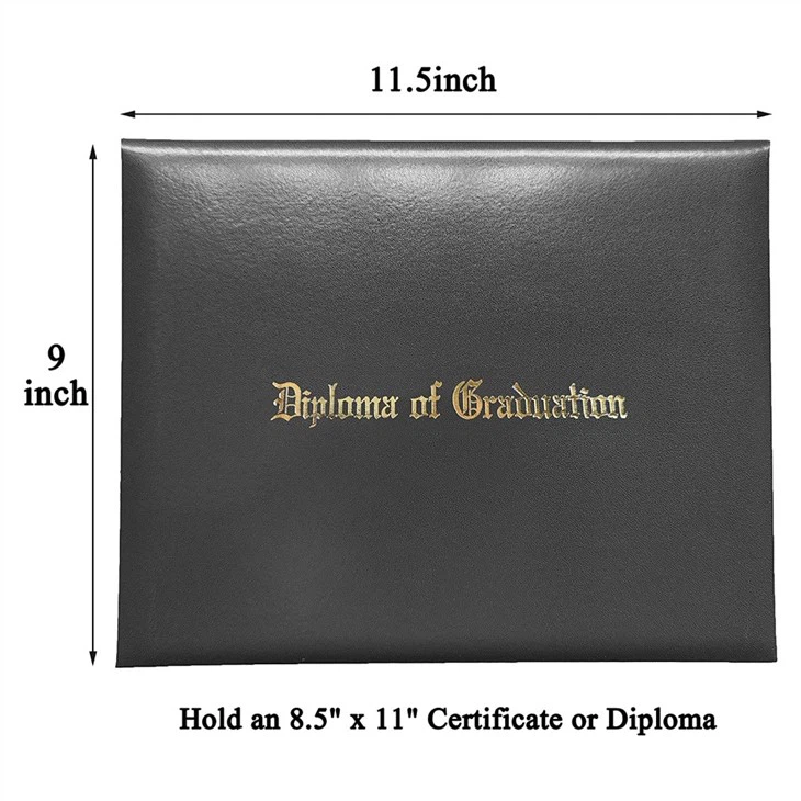 Leather Graduation Diploma Folder Leather Graduation Diploma Folder