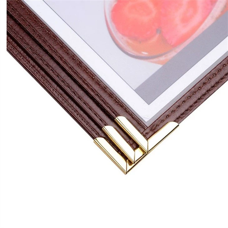 leather menu cover leather menu cover