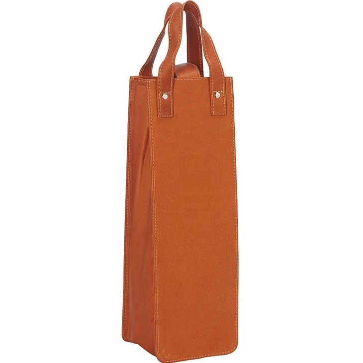 Leather Wine holder Bag