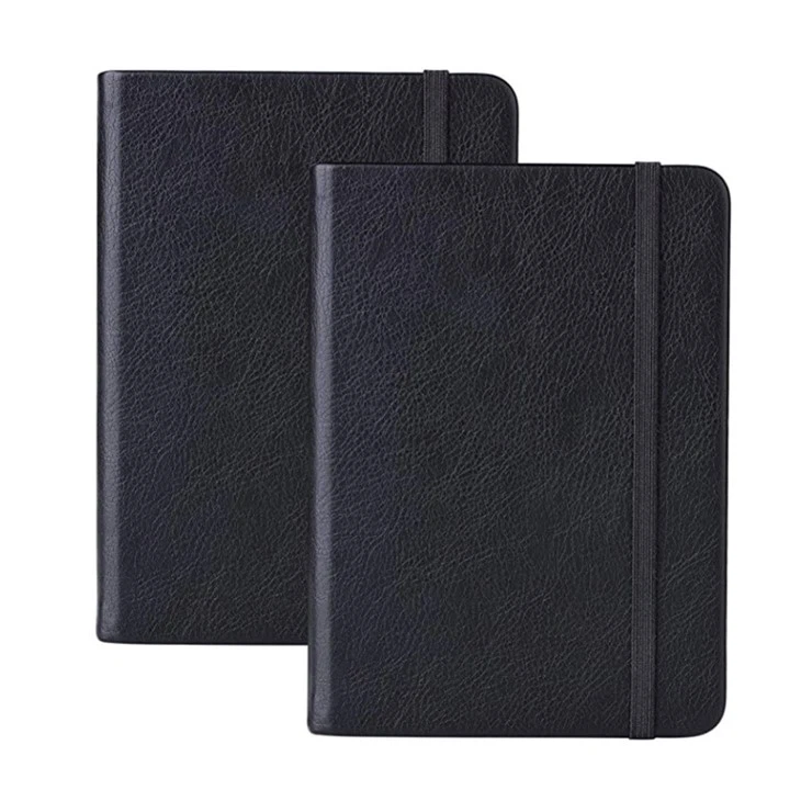 Ruled Paper Leather Notebook