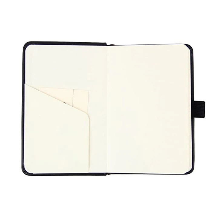 Ruled Paper Leather Notebook