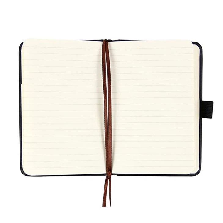 Ruled Paper Leather Notebook